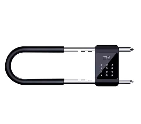 스마트 지문 U 모양의 잠금 USB 충전 높은 보안